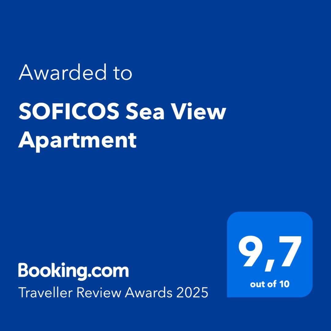 Soficos Sea View Apartment Nafpaktos Eksteriør billede